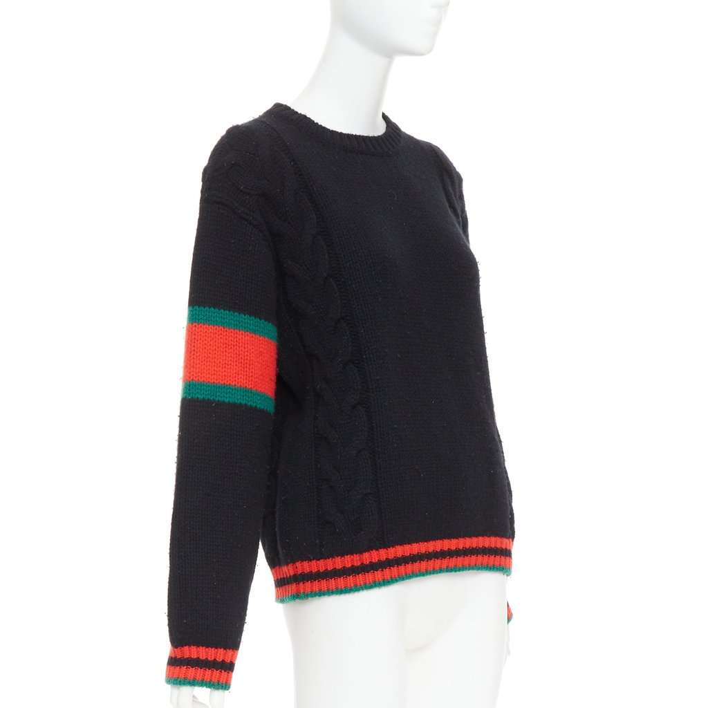 Gucci Black Wool Knitwear Black Wool Good condition - Inside View
