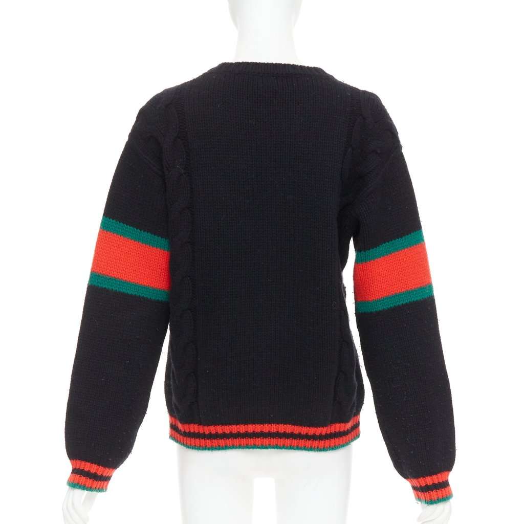 Gucci Black Wool Knitwear Black Wool Good condition - Box View