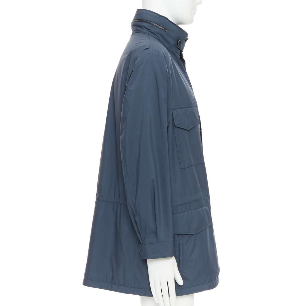 Loro Piana Traveller Navy Polyester Good condition - Box View