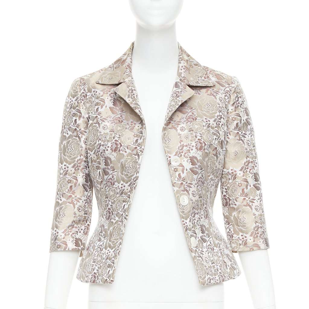 Dolce & Gabbana Beige Polyester Jacket Beige Polyester Very good condition - Inside View