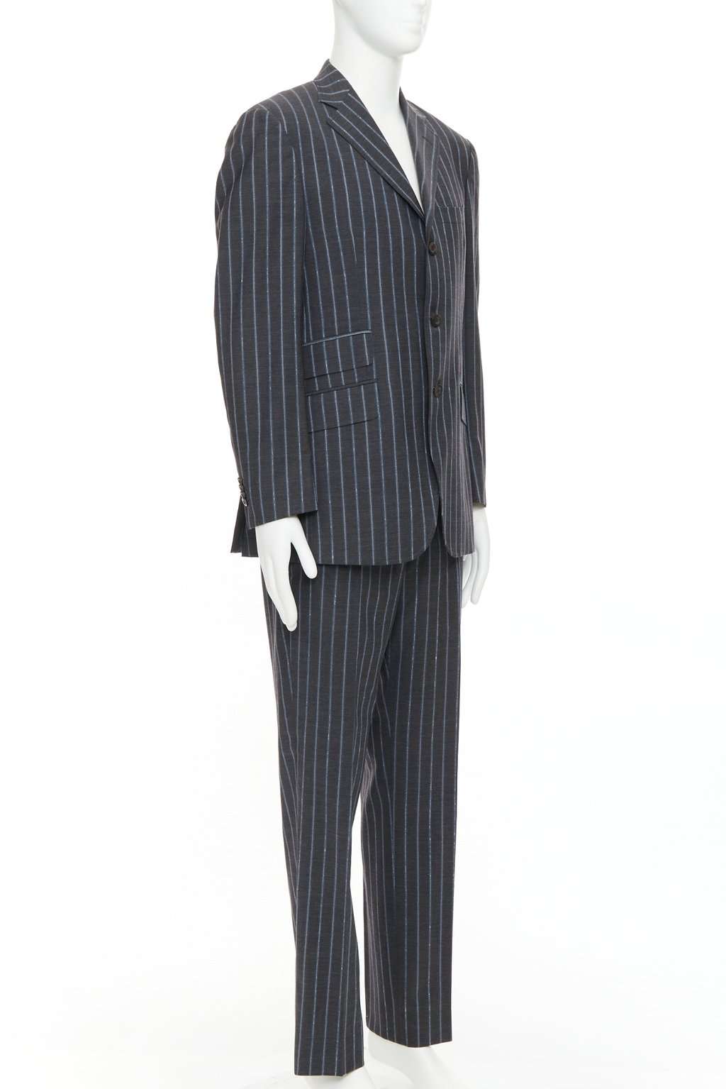 Etro Grey Wool Jacket Grey Wool Very good condition - Inside View