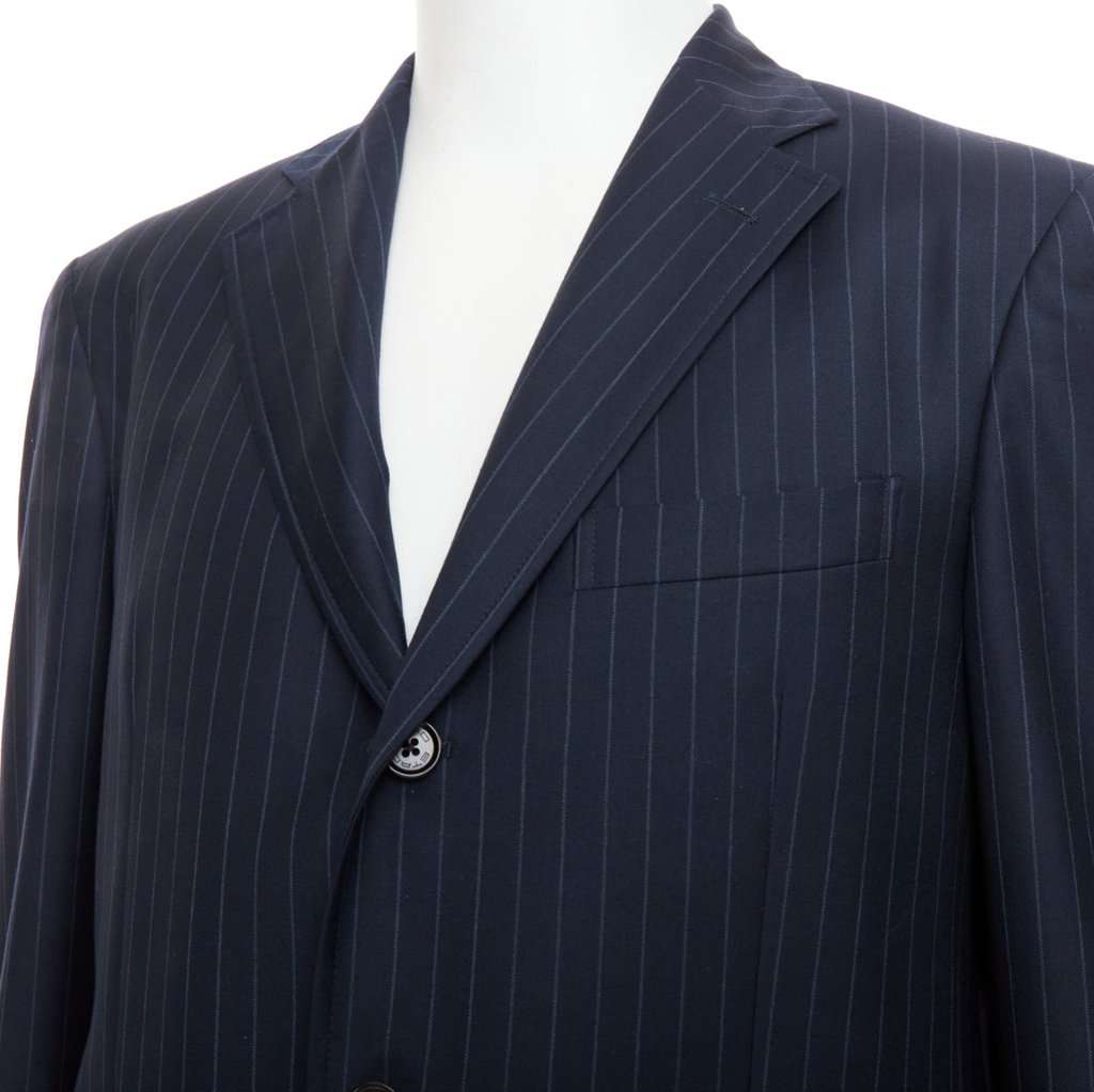 Etro Navy Wool Jacket Navy Wool Very good condition - Back View