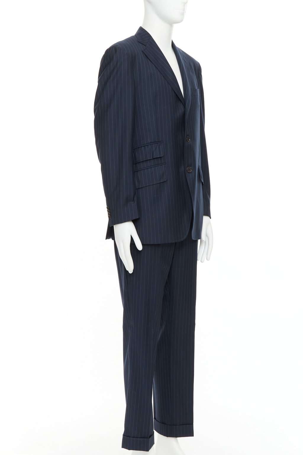 Etro Navy Wool Jacket Navy Wool Very good condition - Inside View