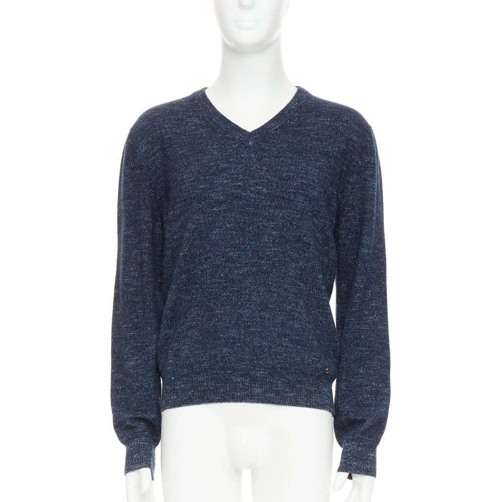 Gucci Blue Wool Knitwear Blue Wool Very good condition - Front View