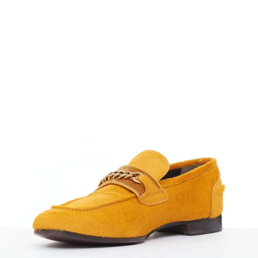 Tom Ford Yellow Polyester Lace ups Yellow Polyester Good condition - Model View