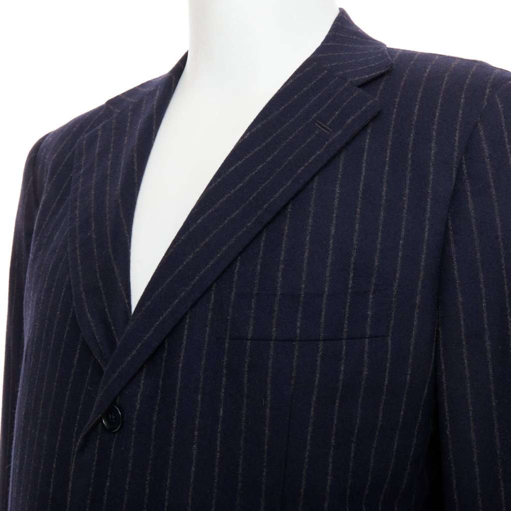 Kiton Navy Cashmere Jacket Navy Cashmere Very good condition - Back View