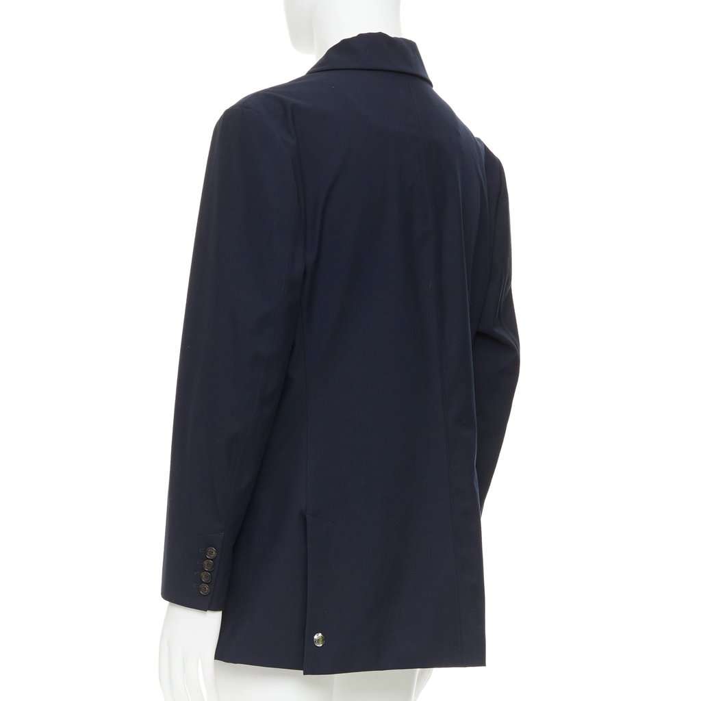 Ralph Lauren Navy Polyester Coat Navy Polyester Good condition - Box View