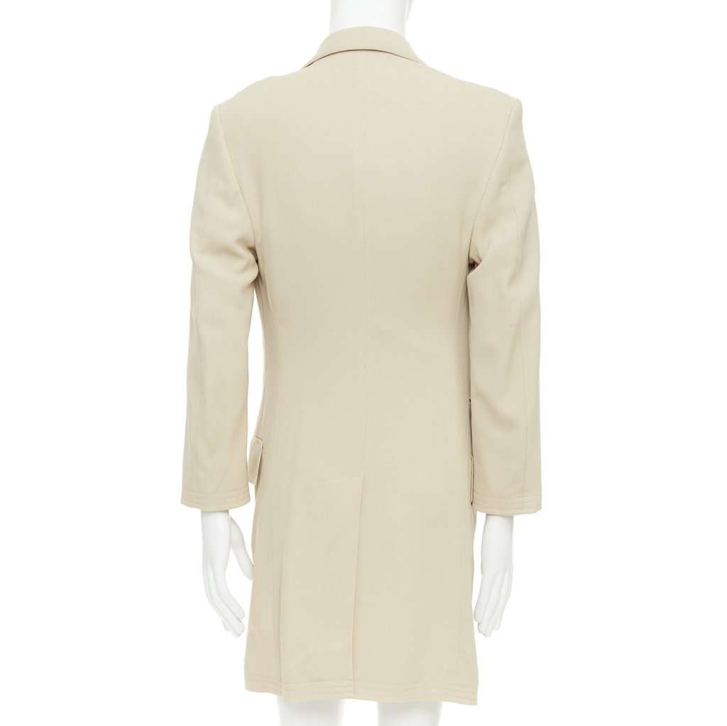 Hermès Beige Wool Coat Beige Wool Fair condition - Box View