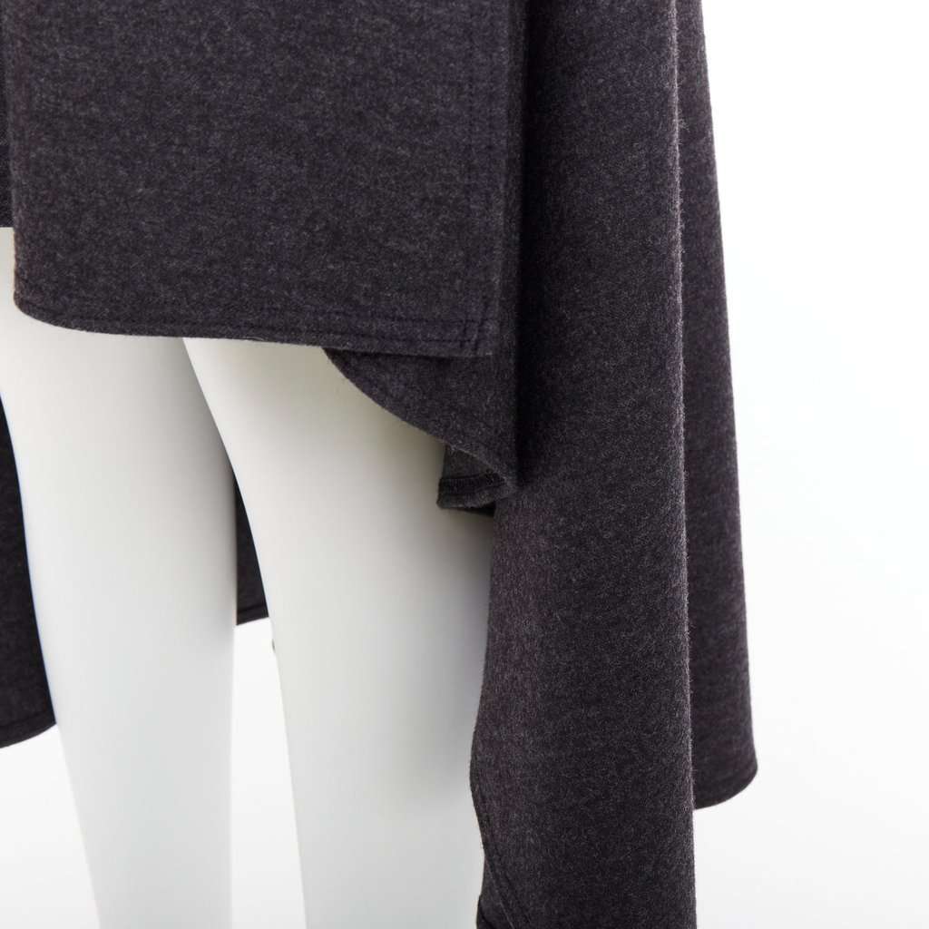 Celine Grey Wool Dress Grey Wool Very good condition - Back View