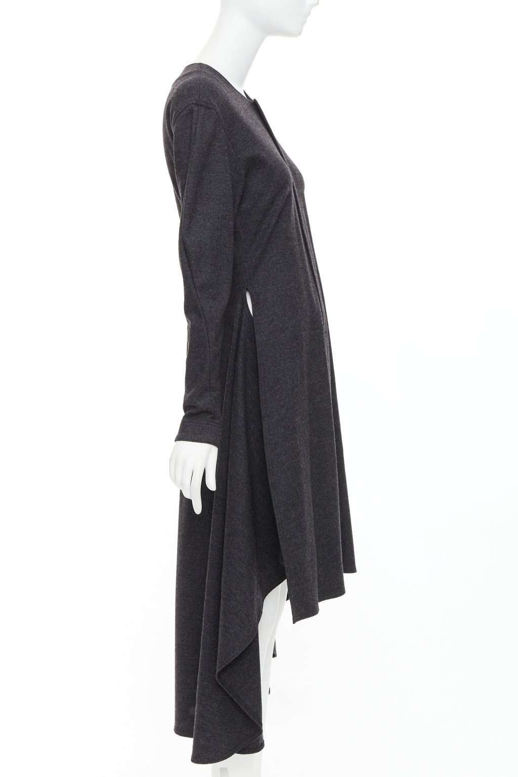 Celine Grey Wool Dress Grey Wool Very good condition - Model View