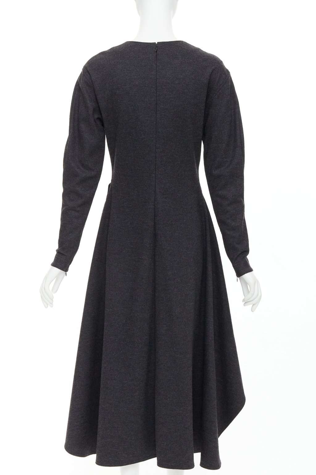 Celine Grey Wool Dress Grey Wool Very good condition - Box View