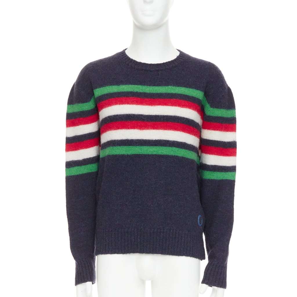 Gucci Navy Wool Knitwear Navy Wool Very good condition - Front View
