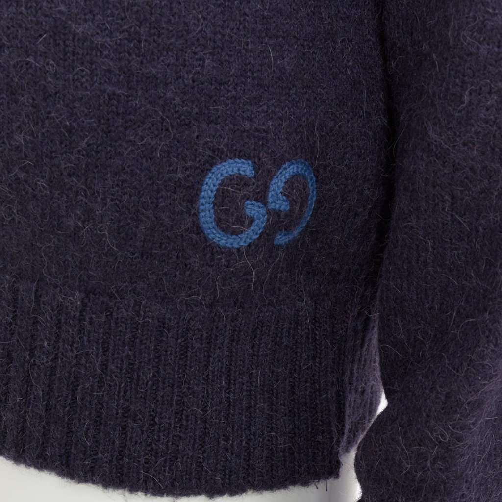 Gucci Navy Wool Knitwear Navy Wool Very good condition - Back View