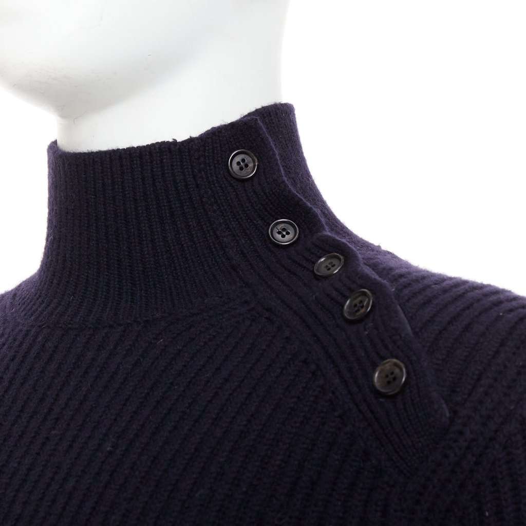 Brioni Navy Cashmere Knitwear Navy Cashmere Very good condition - Back View