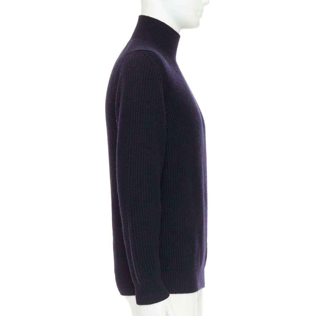 Brioni Navy Cashmere Knitwear Navy Cashmere Very good condition - Model View