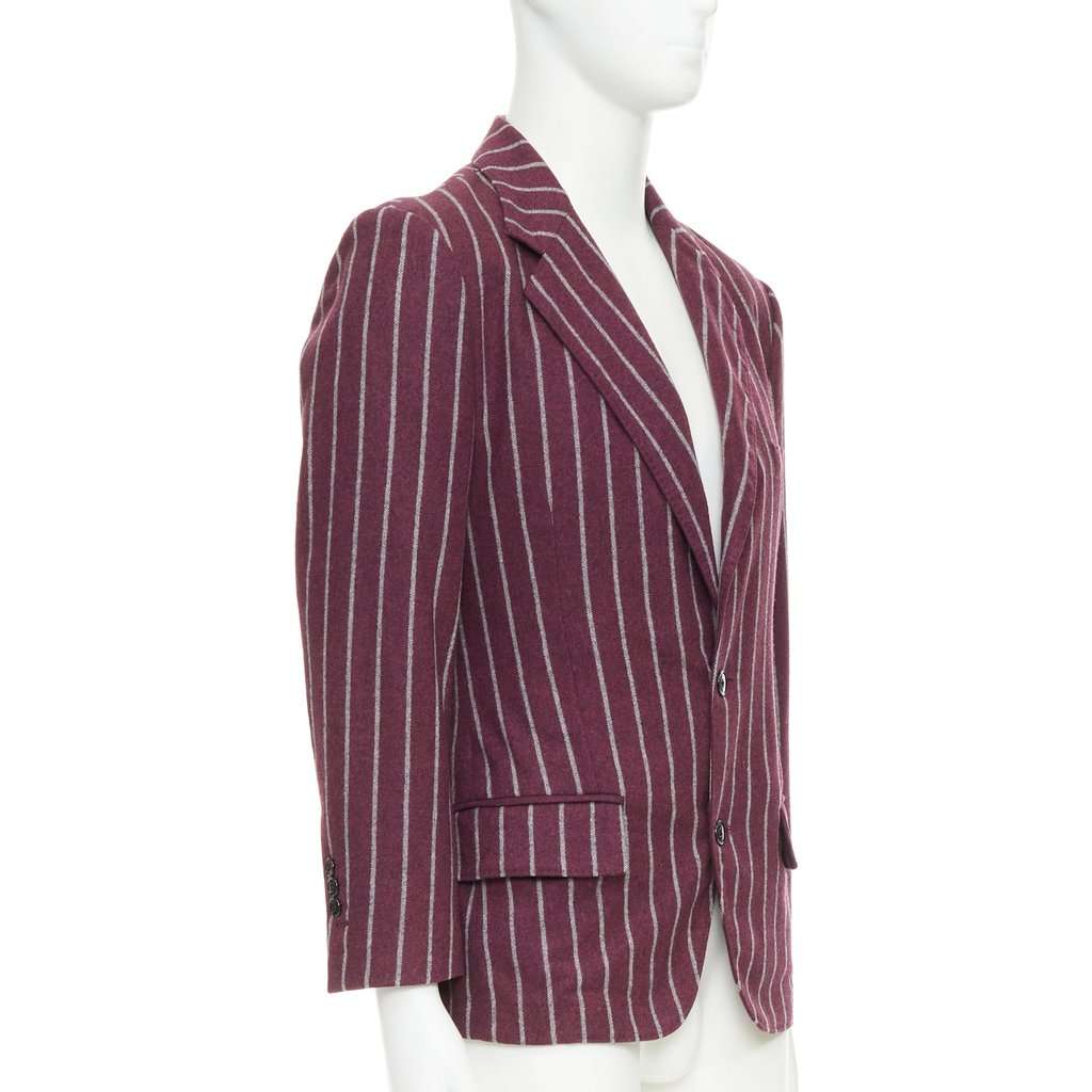Dolce & Gabbana Burgundy Wool Jacket Burgundy Wool Very good condition - Inside View