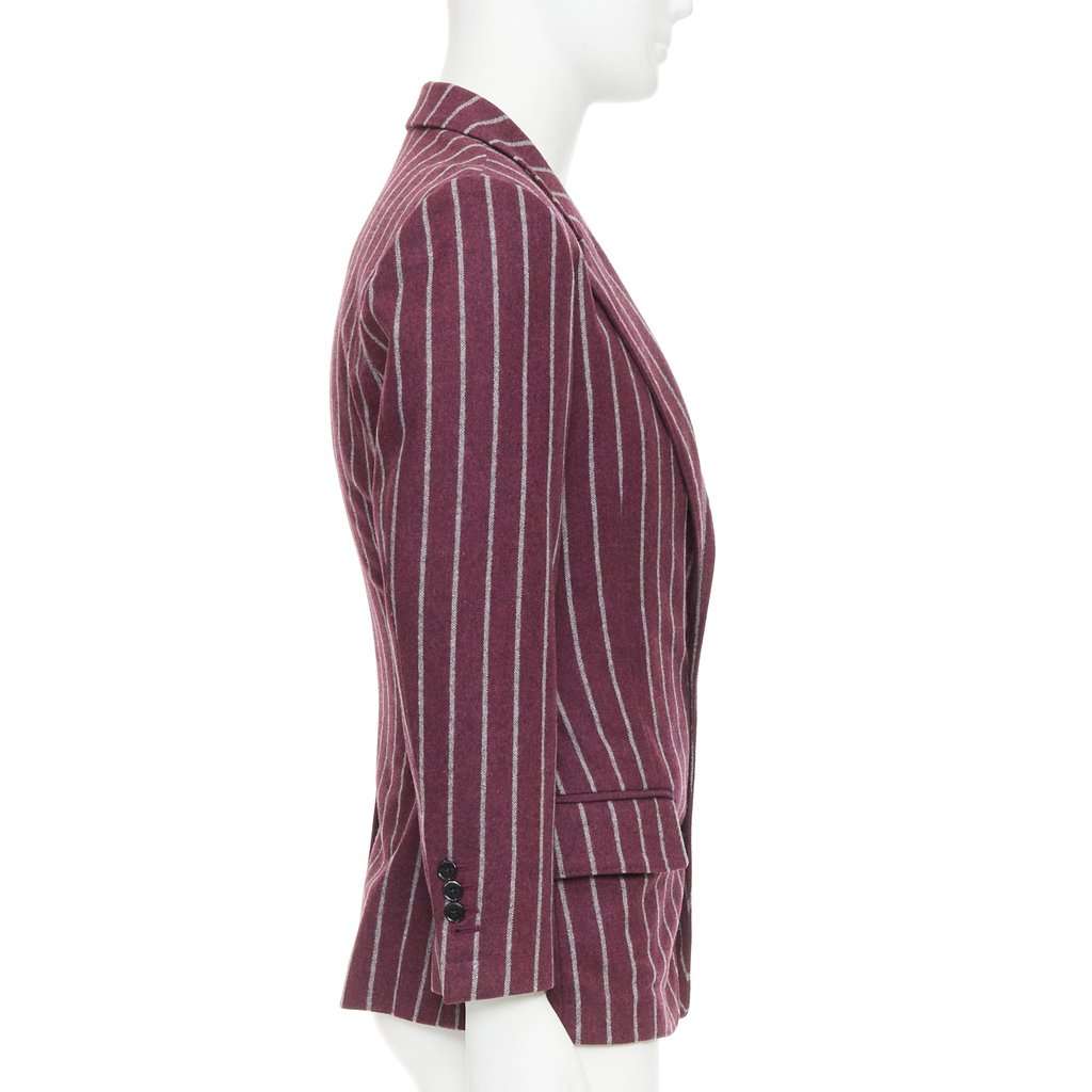 Dolce & Gabbana Burgundy Wool Jacket Burgundy Wool Very good condition - Model View