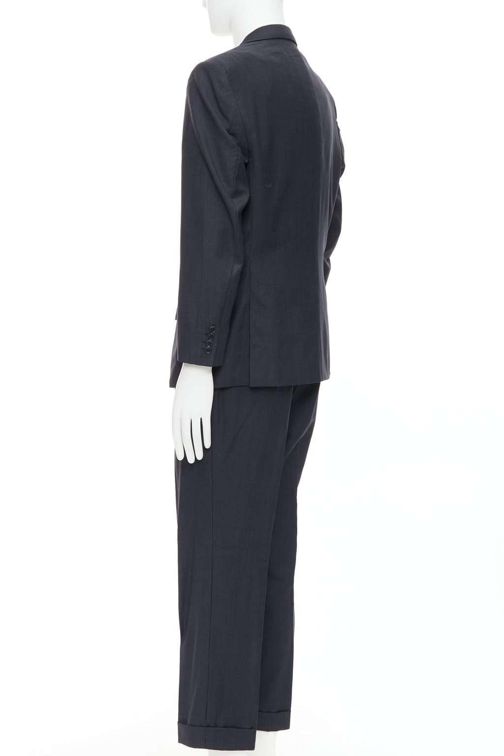 Brioni Cesare Navy Wool Fair condition - Box View