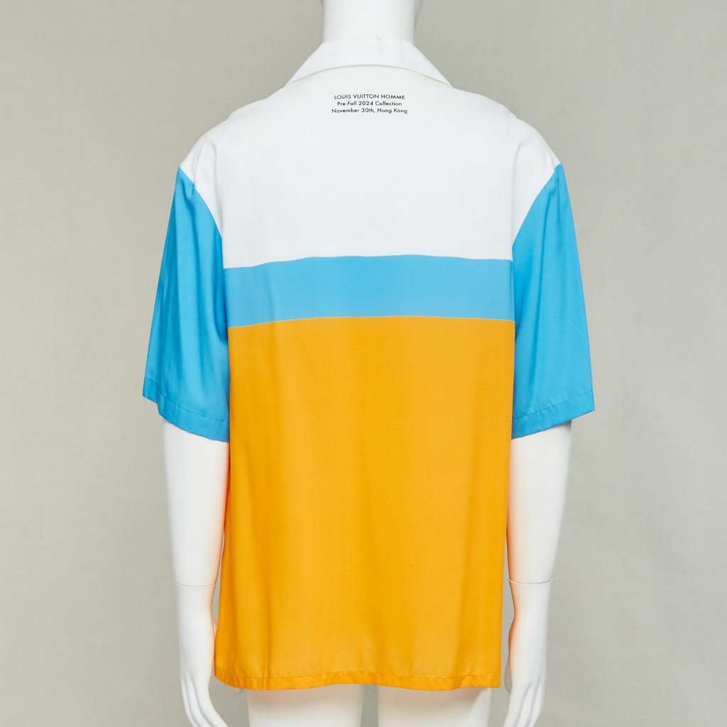 Louis Vuitton Yellow Polyester Shirt Yellow Polyester Very good condition - Box View