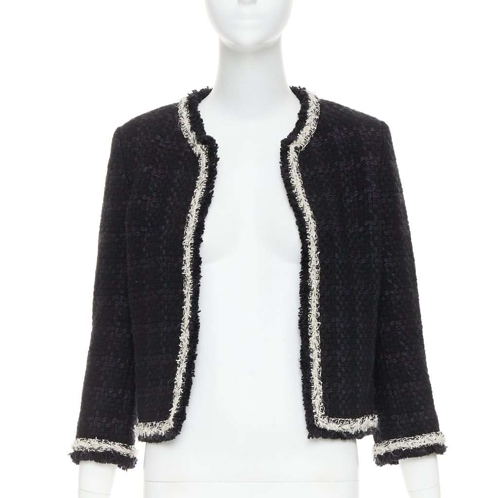 Saint Laurent Navy Wool Jacket Navy Wool Very good condition - Front View