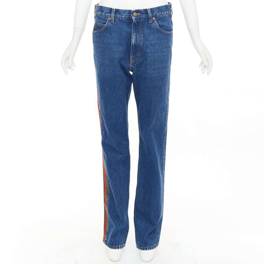 Gucci Blue Cotton Jeans Blue Cotton Very good condition - Inside View