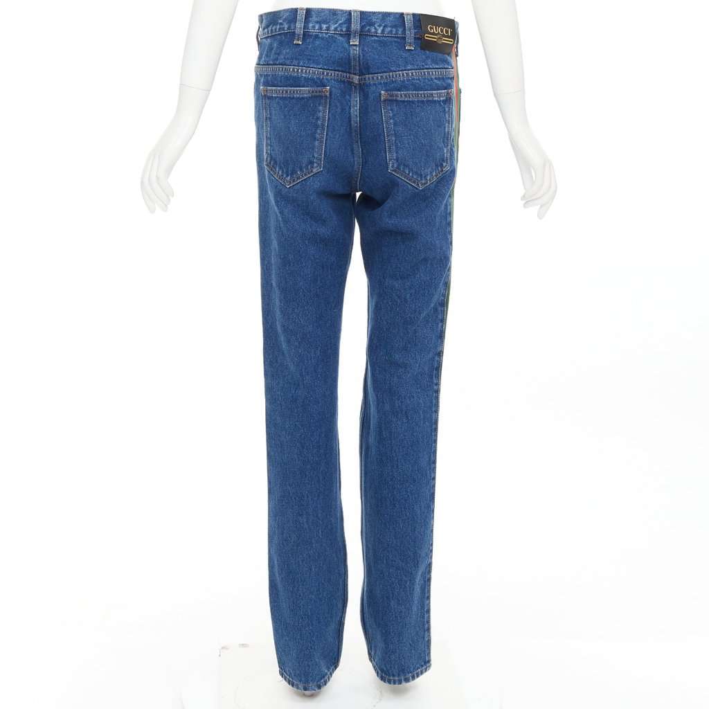 Gucci Blue Cotton Jeans Blue Cotton Very good condition - Box View