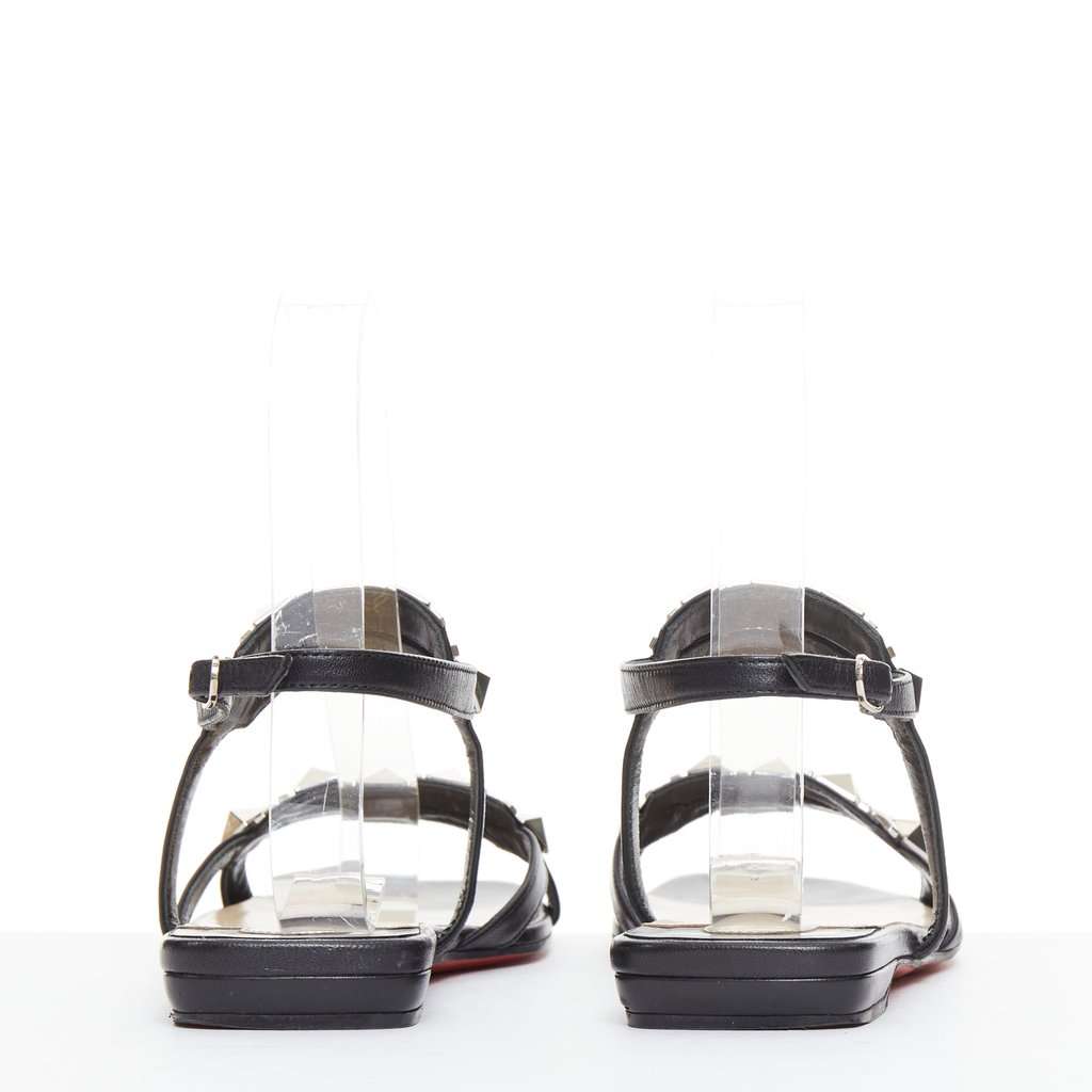 Christian Louboutin Galerietta Black Leather Good condition - Box View