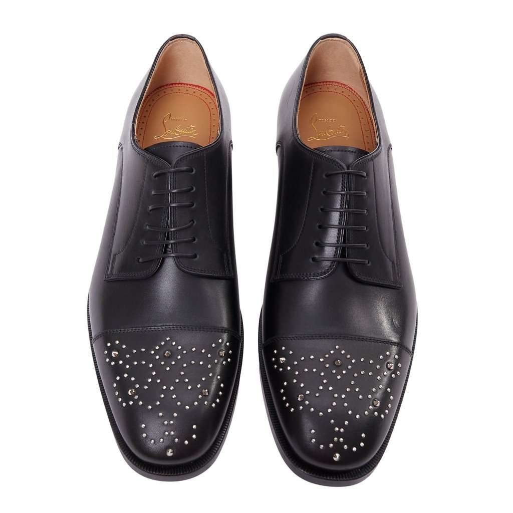 Christian Louboutin Maltese Black Leather Never worn - Front View