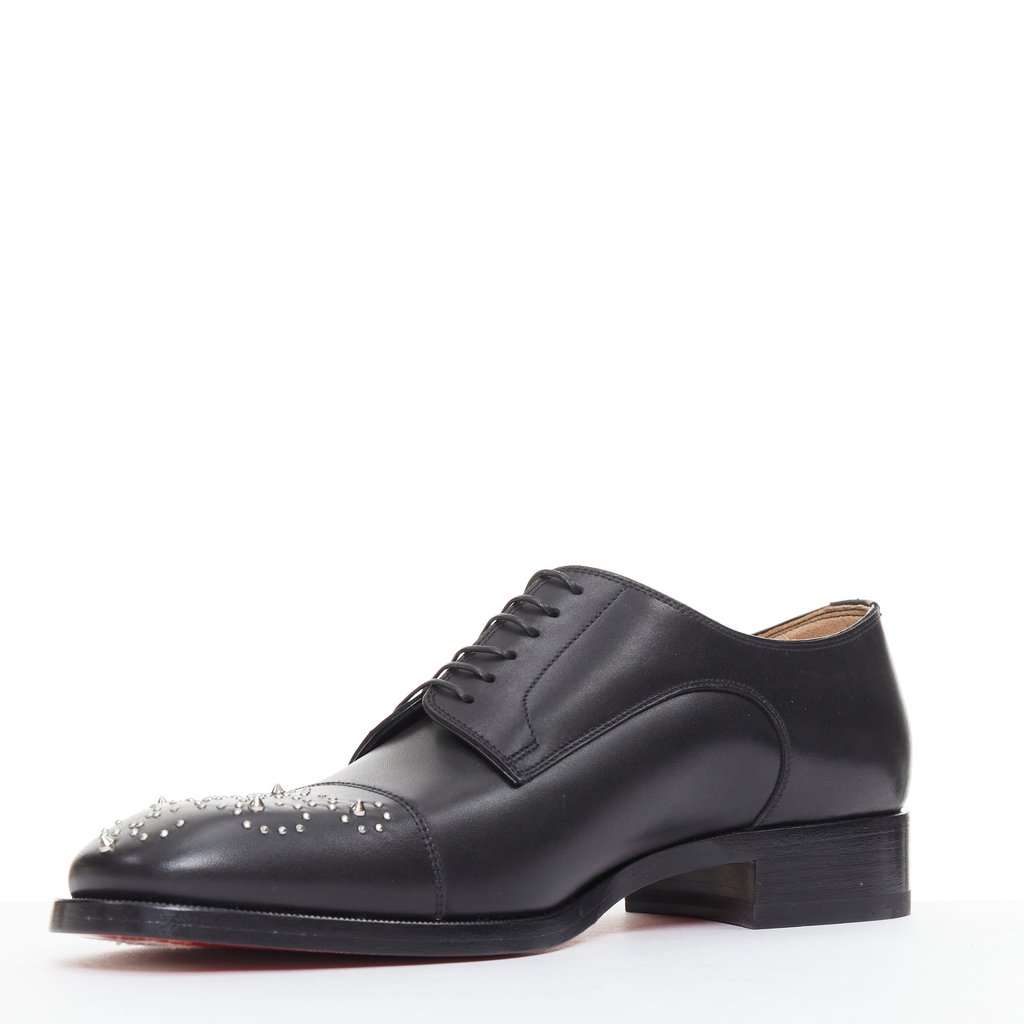 Christian Louboutin Maltese Black Leather Never worn - Model View