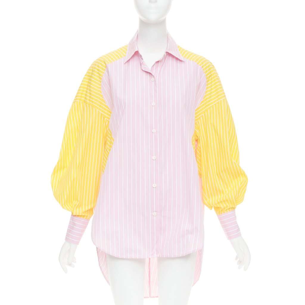 Celine Pink Cotton Top Pink Cotton Good condition - Front View