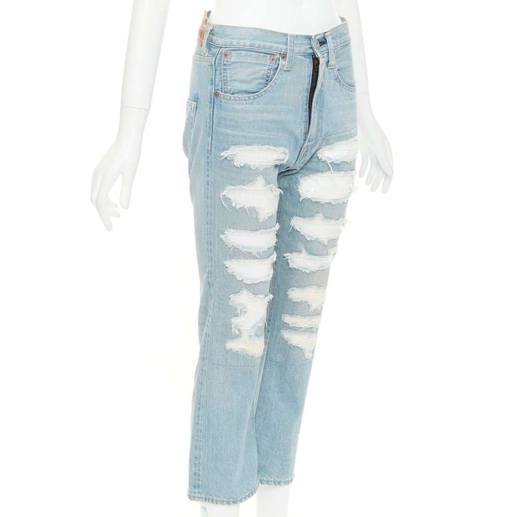 Junya Watanabe Blue Denim Jeans Blue Denim Very good condition - Inside View