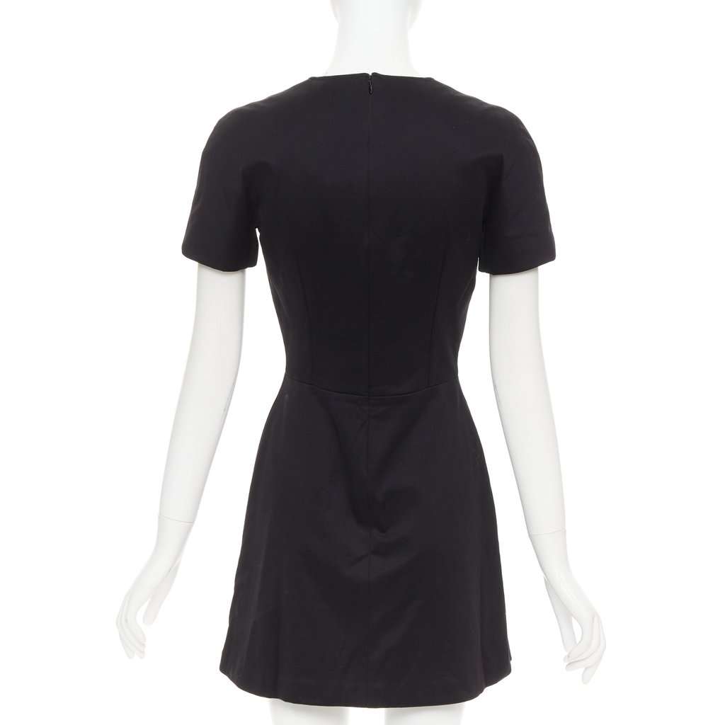 Alexander McQueen Black Cotton Dress Black Cotton Very good condition - Box View