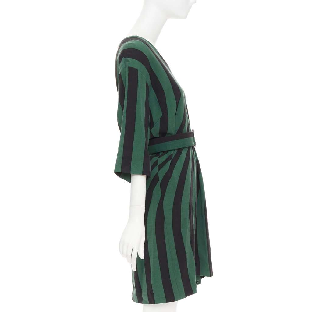 Dries Van Noten Green Viscose Dress Green Viscose Very good condition - Model View