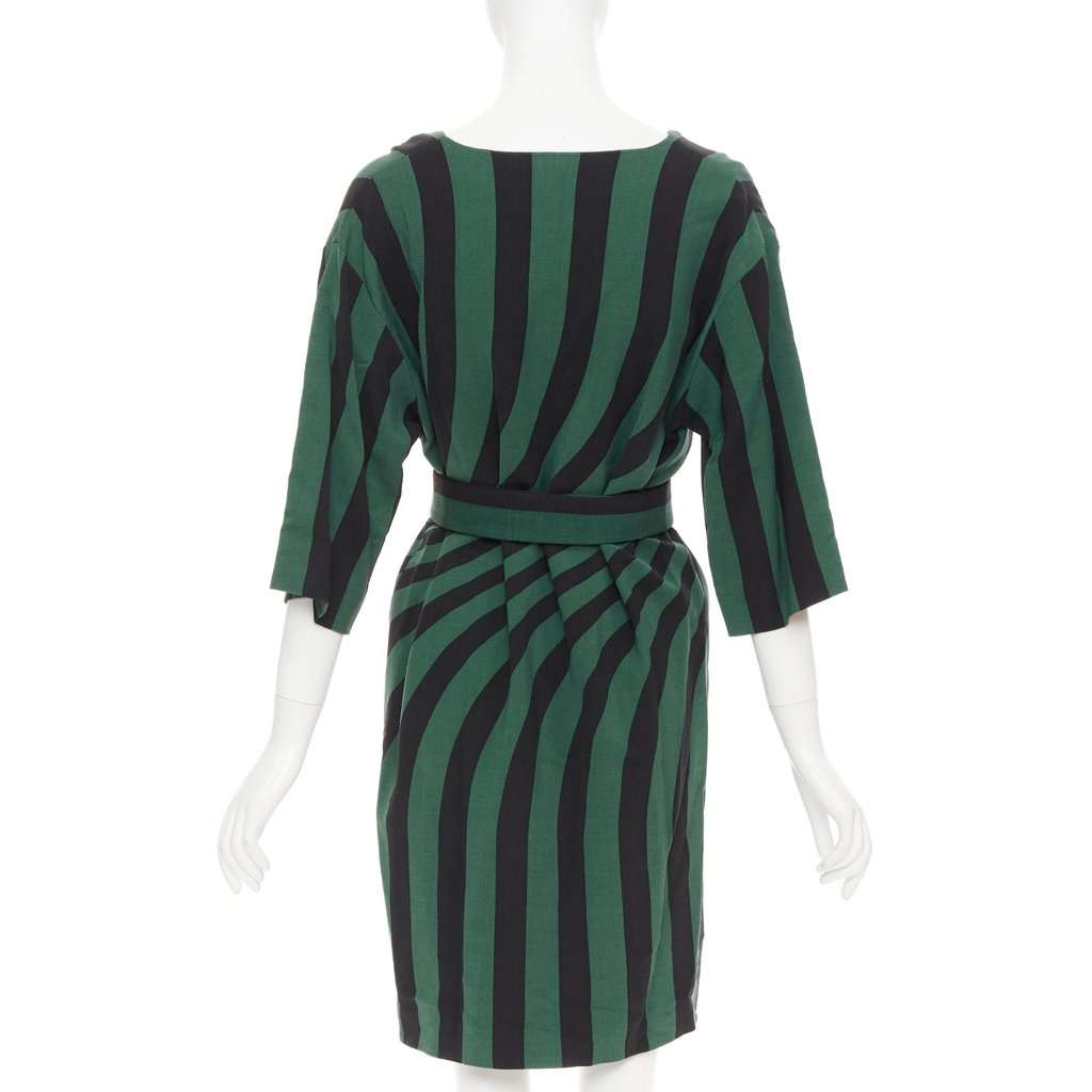 Dries Van Noten Green Viscose Dress Green Viscose Very good condition - Box View