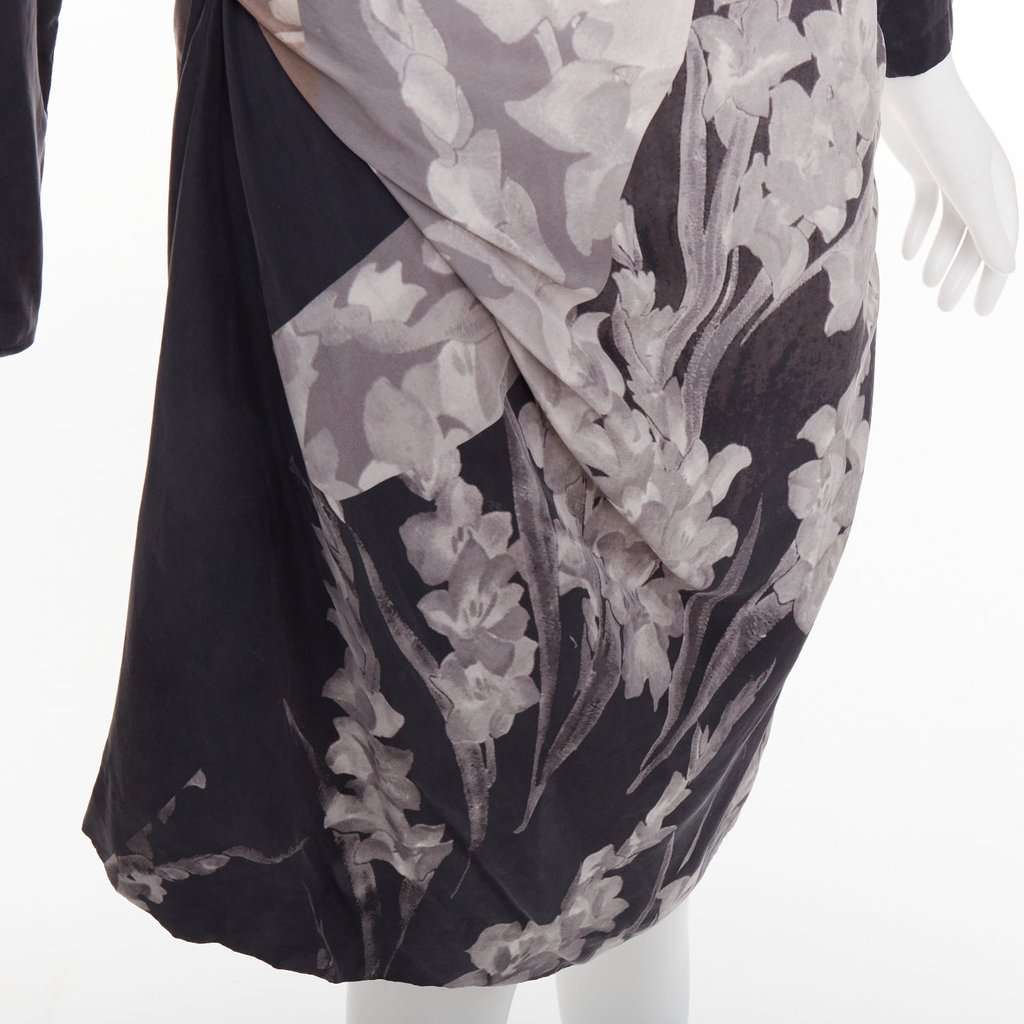 Dries Van Noten Black Silk Dress Black Silk Very good condition - Back View