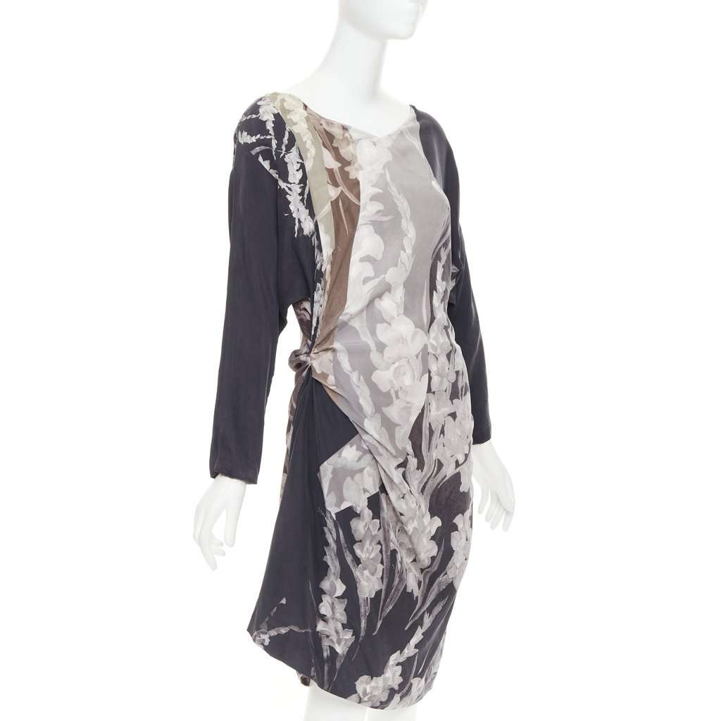 Dries Van Noten Black Silk Dress Black Silk Very good condition - Inside View