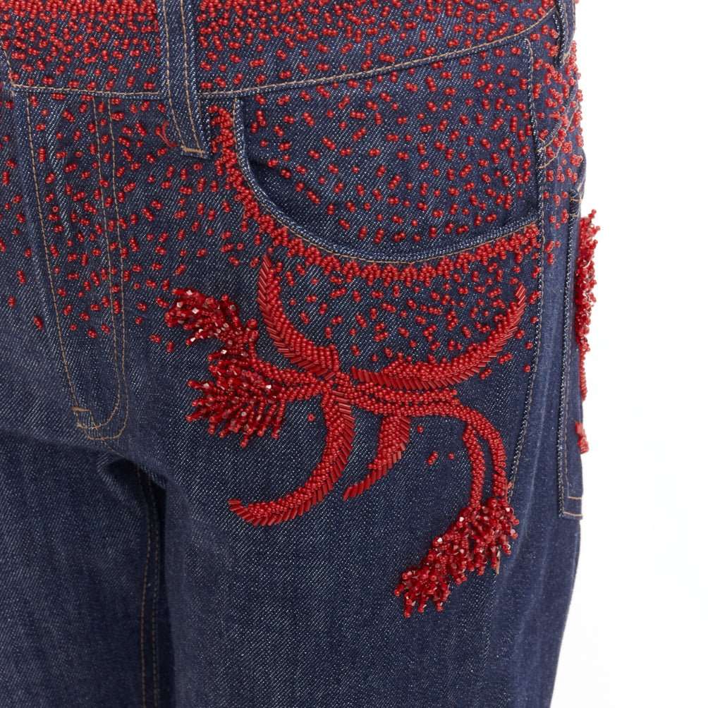 Prada Blue Cotton Jeans Blue Cotton Very good condition - Back View