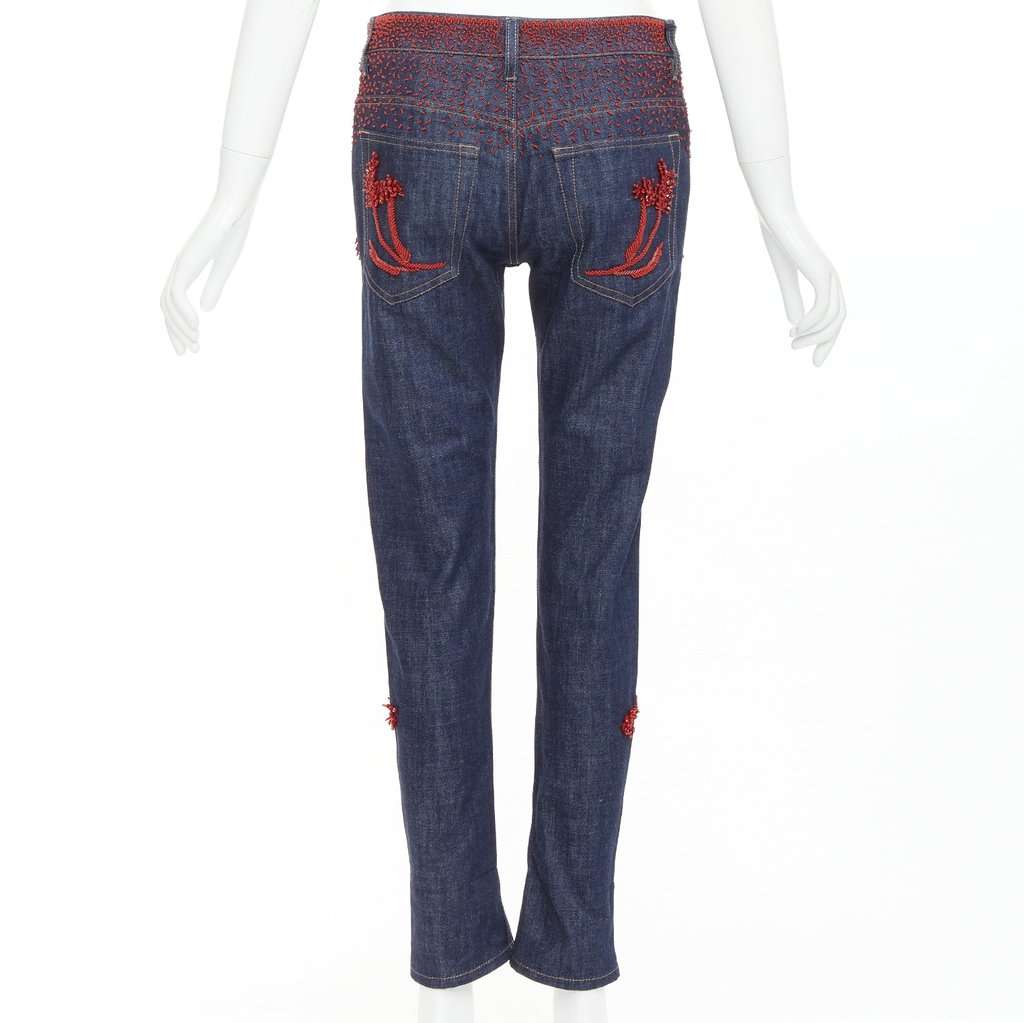 Prada Blue Cotton Jeans Blue Cotton Very good condition - Box View