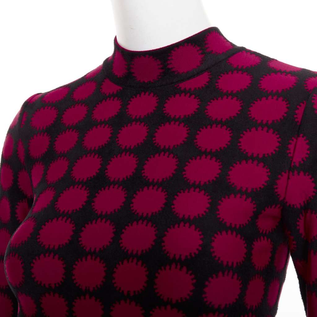Alaïa Black Viscose Dress Black Viscose Very good condition - Back View