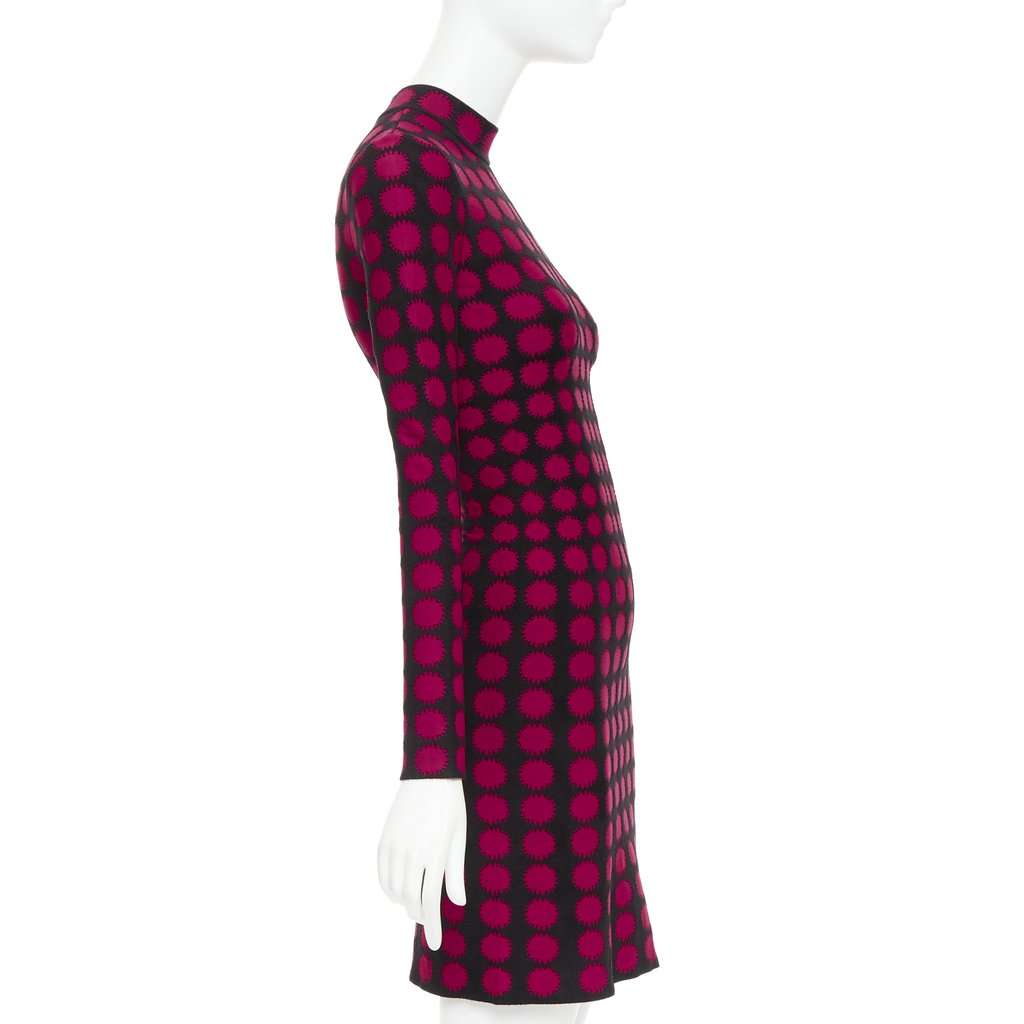 Alaïa Black Viscose Dress Black Viscose Very good condition - Model View