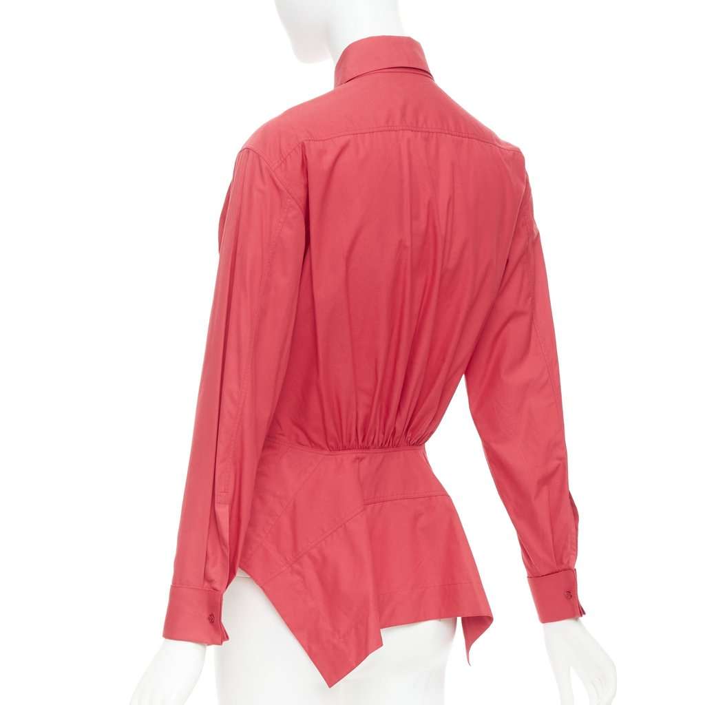 Alaïa Red Cotton Top Red Cotton Very good condition - Back View