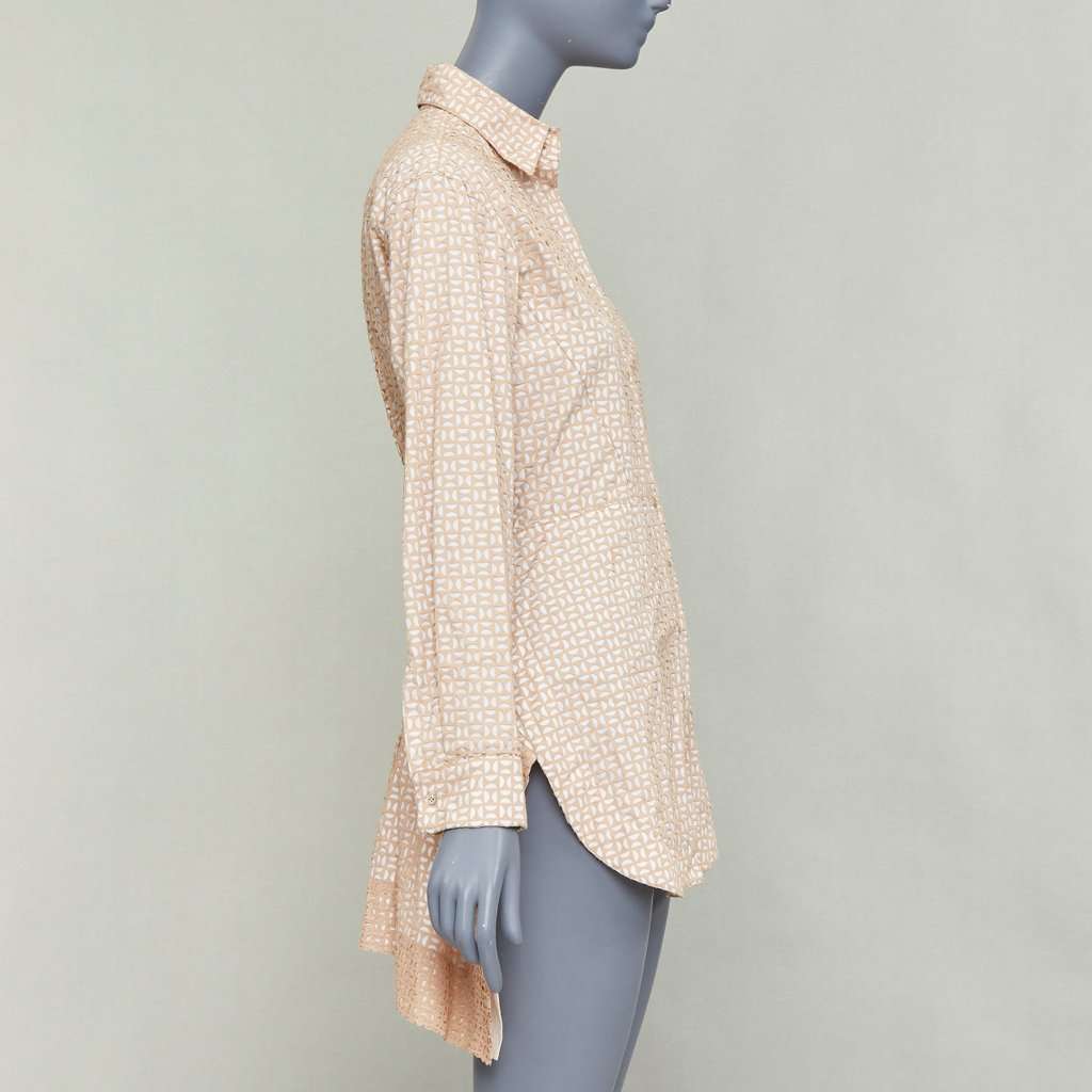 Alaïa Beige Cotton Dress Beige Cotton Good condition - Model View