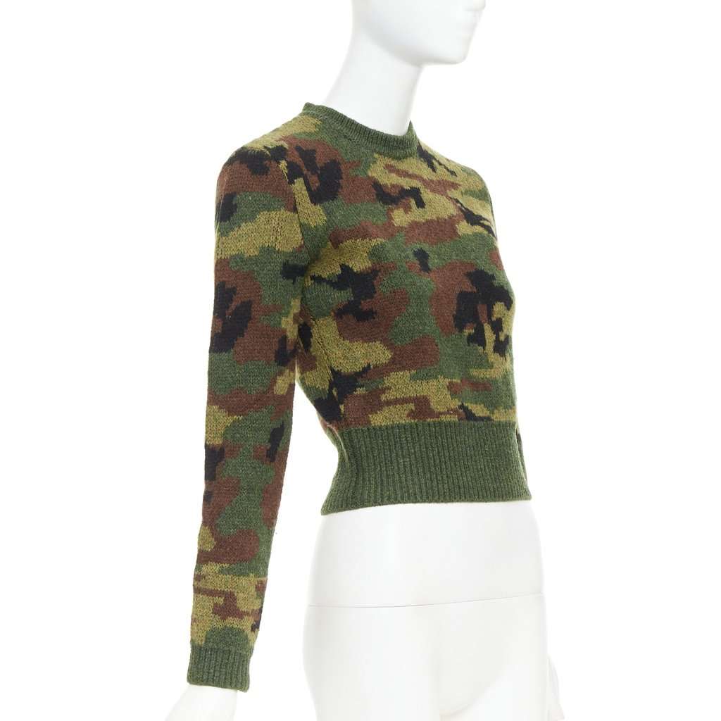 Miu Miu Green Wool Knitwear Green Wool Very good condition - Inside View