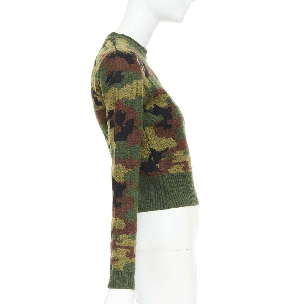 Miu Miu Green Wool Knitwear Green Wool Very good condition - Model View