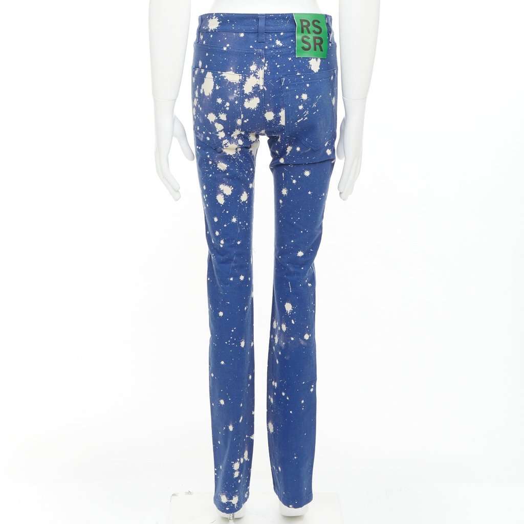 Raf Simons Blue Denim Jeans Blue Denim Fair condition - Back View