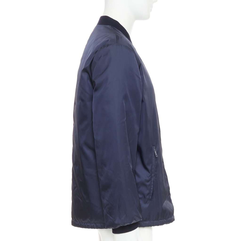 Prada Navy Coat Navy Very good condition - Box View