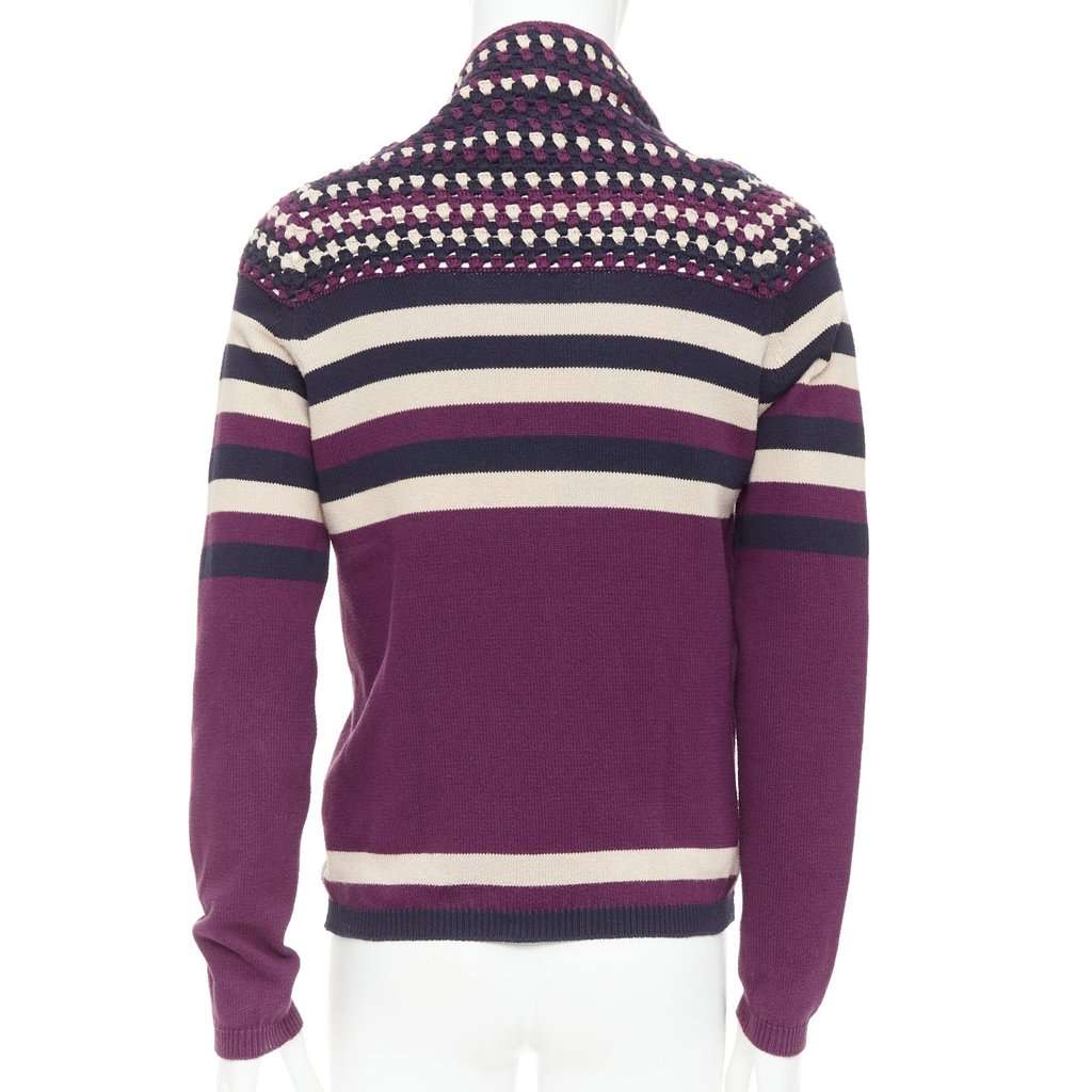 Burberry Purple Cotton Knitwear Purple Cotton Good condition - Box View