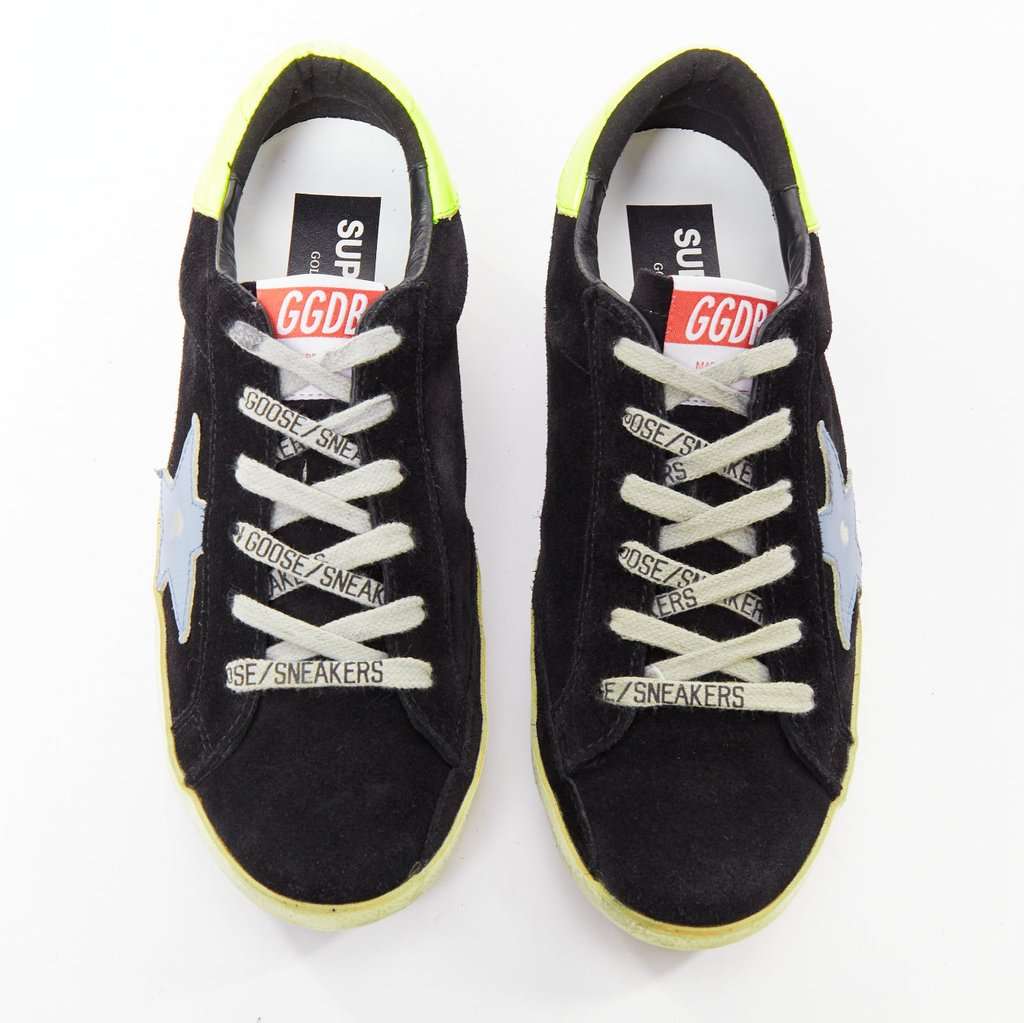 Golden Goose GGDB SStar Black Suede Very good condition - Back View