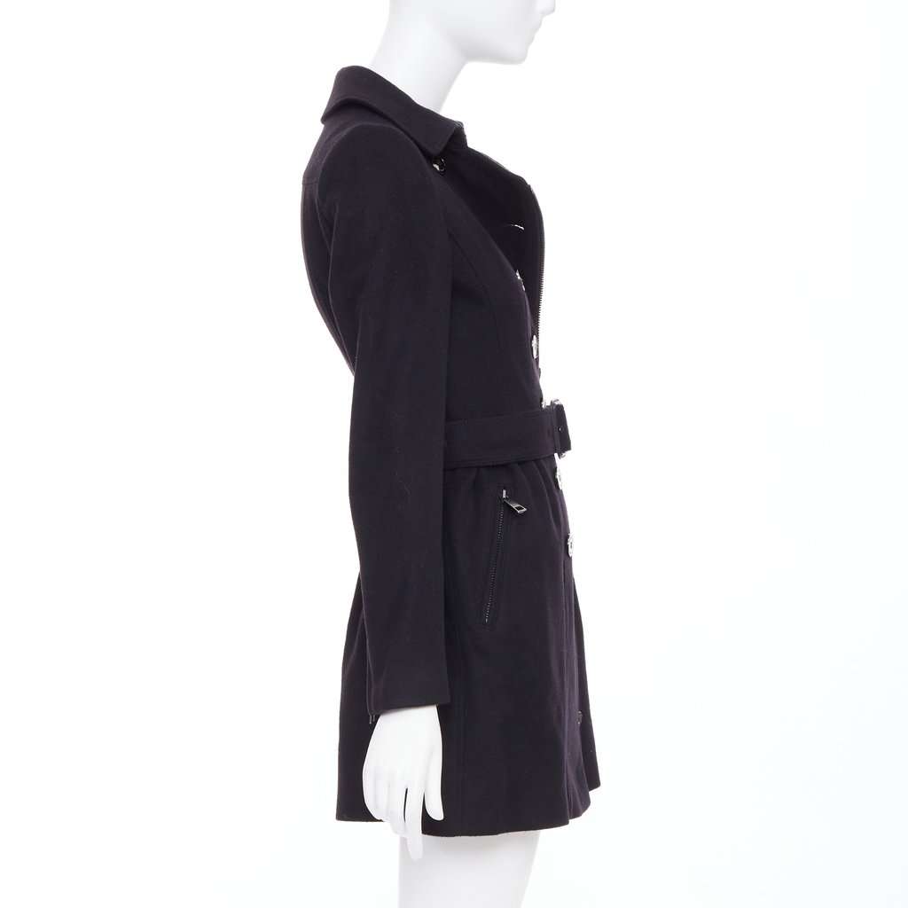 Burberry Black Wool Coat Black Wool Very good condition - Box View