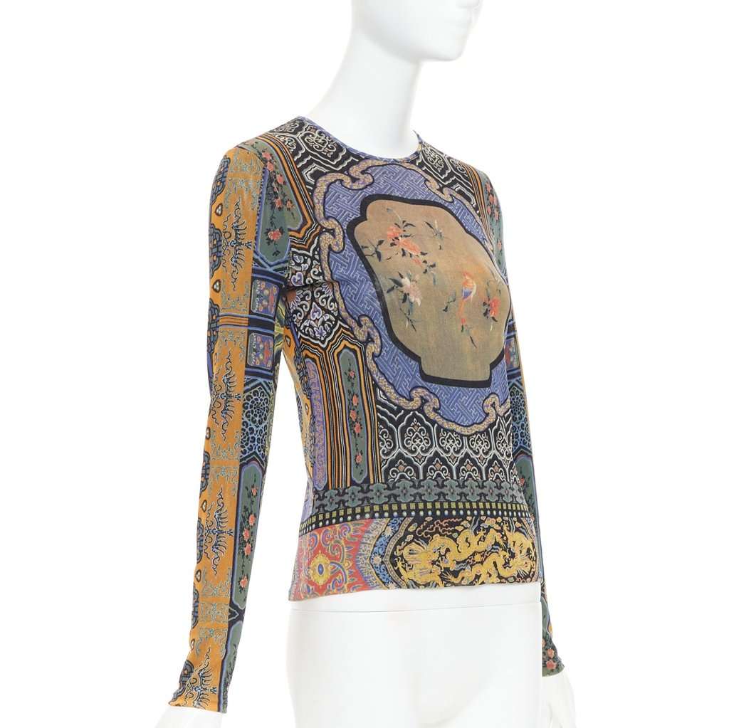Vivienne Tam Khaki Top Khaki Very good condition - Inside View